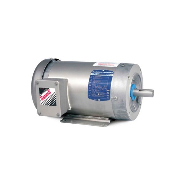 Baldor-Reliance Motor CESWDM3611T, 3HP, 1760RPM, 3PH, 60HZ, 182TC, 3632M, TEFC, F1